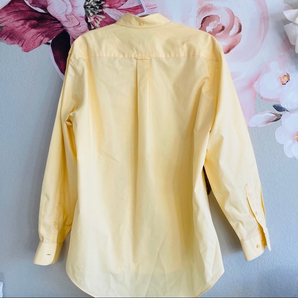 Nordstrom | Men’s Yellow Dress Shirt – Size M - Picture 2 of 4
